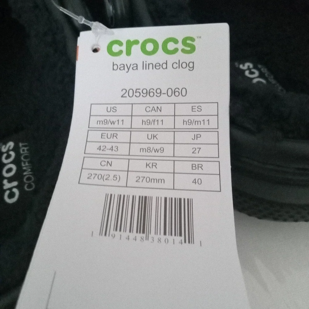 CROCS baya lined